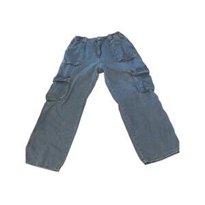 Simple Society Cargo Multi Pocket Jeans